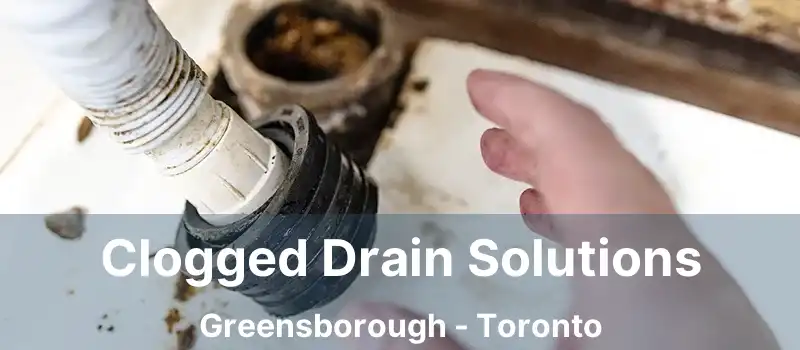  Clogged Drain Solutions Greensborough - Toronto